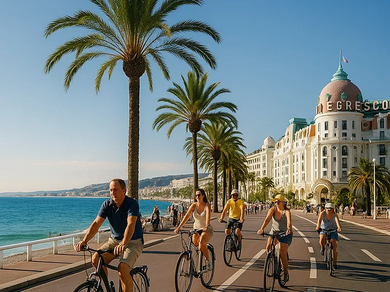 Promenade des Anglais à vélo (15 km)